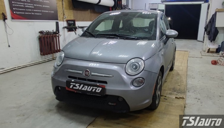 Правильная шумоизоляция Fiat 500E в Красноярске