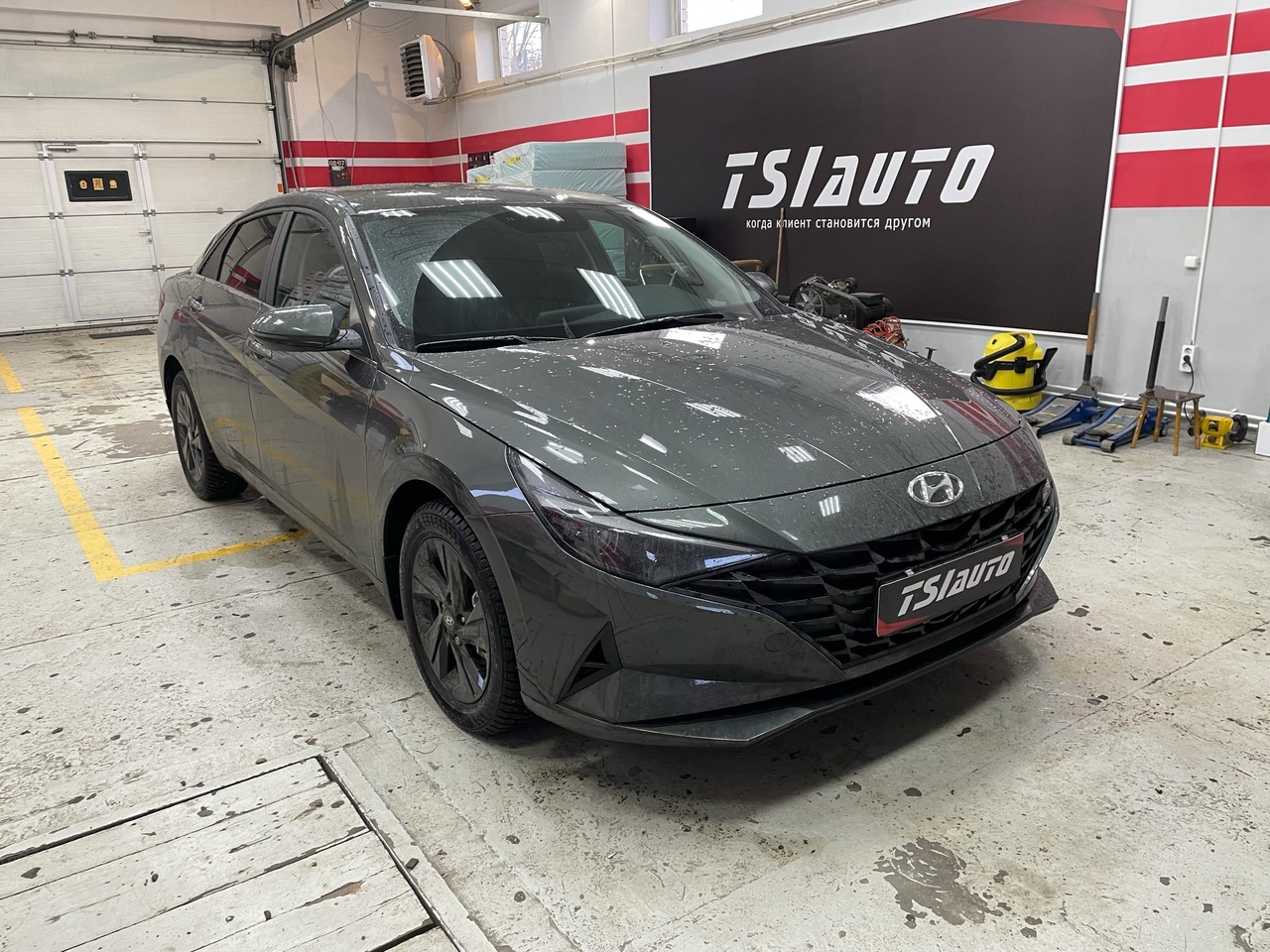 Шумоизоляция Hyundai Elantra в Красноярске