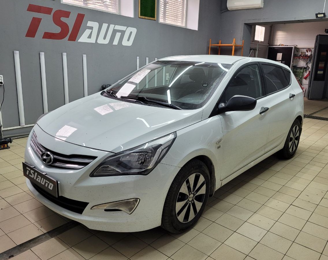 Шумоизоляция Hyundai Solaris в Красноярске