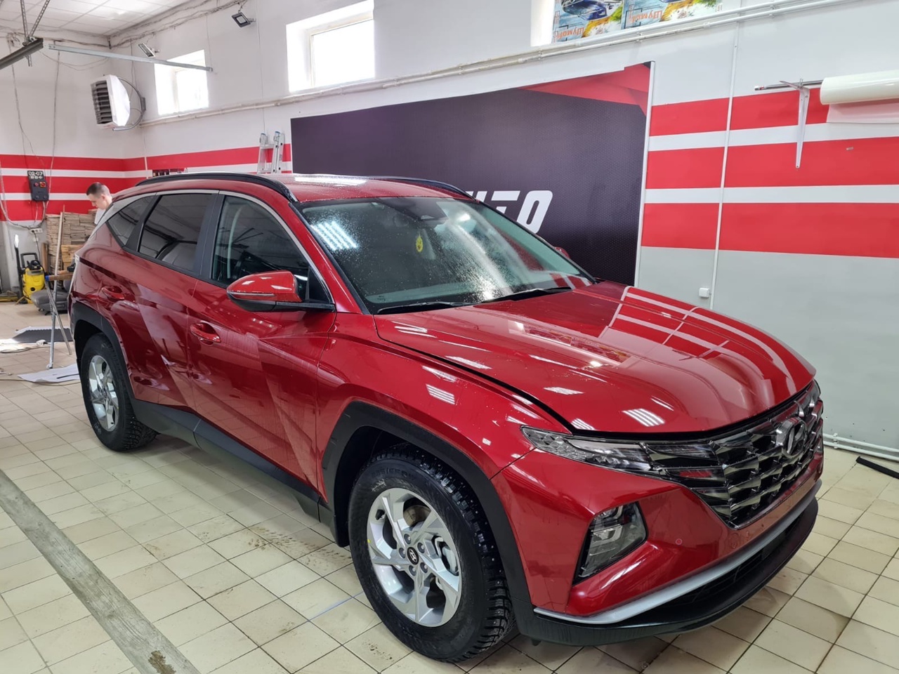 Шумоизоляция Hyundai Tucson в Красноярске