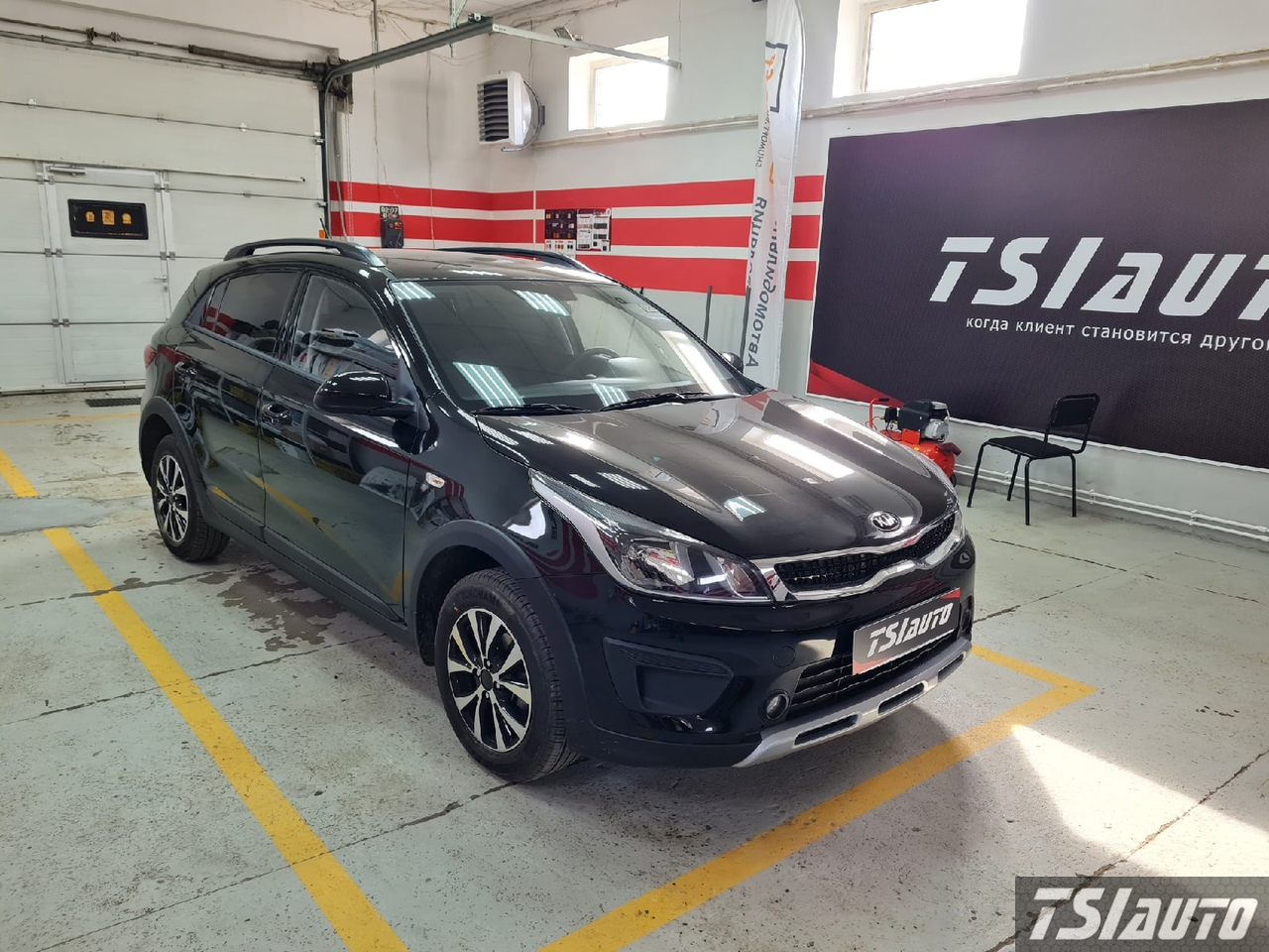 Правильная шумоизоляция Kia Rio в Красноярске 