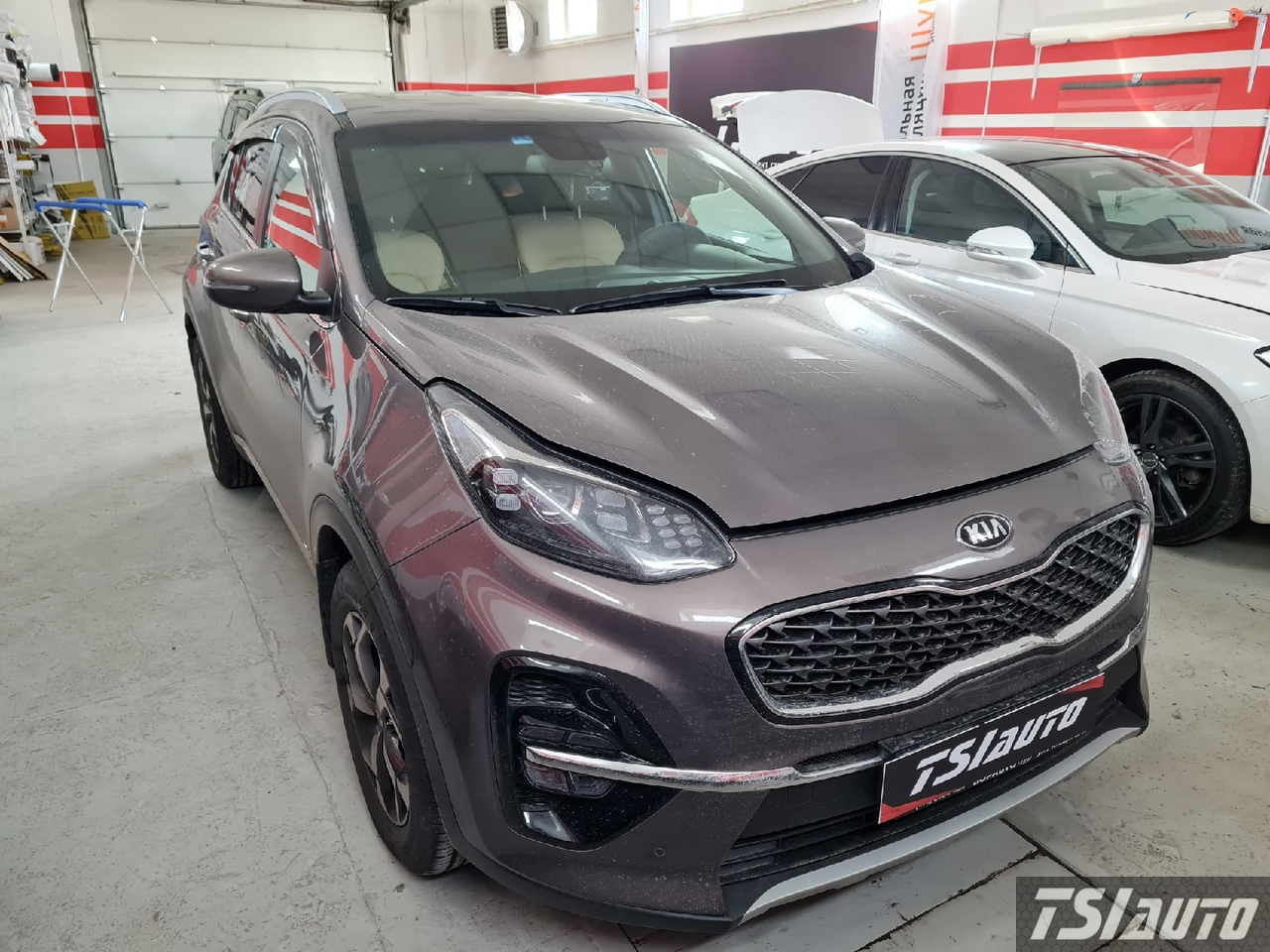 Правильная шумоизоляция Kia Sportage 4 в Красноярске