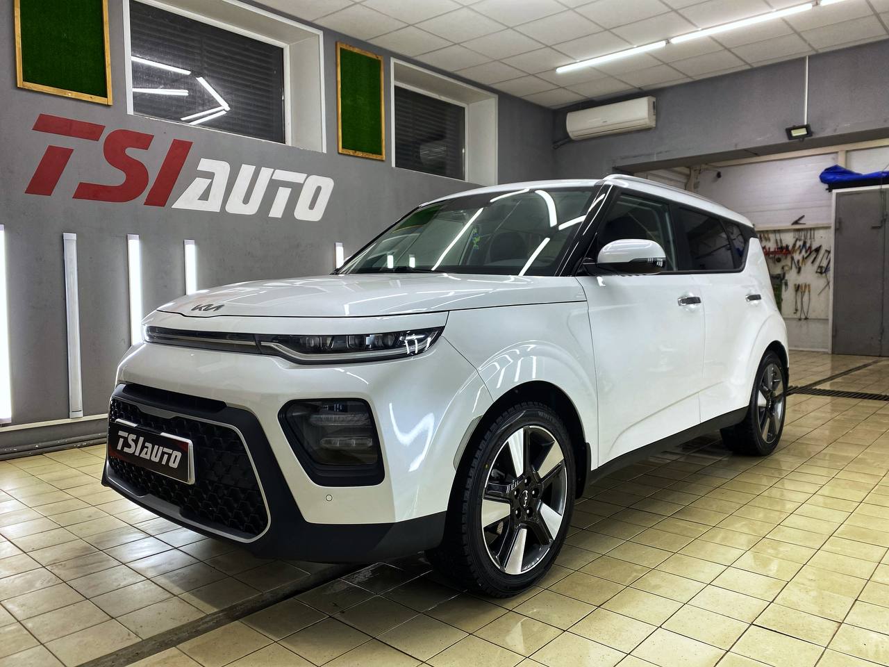 Kia Soul полировка и нанесение керамики в Красноярске