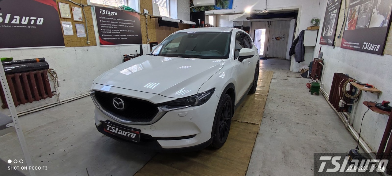 Правильная шумоизоляция Mazda CX 5 в Красноярске