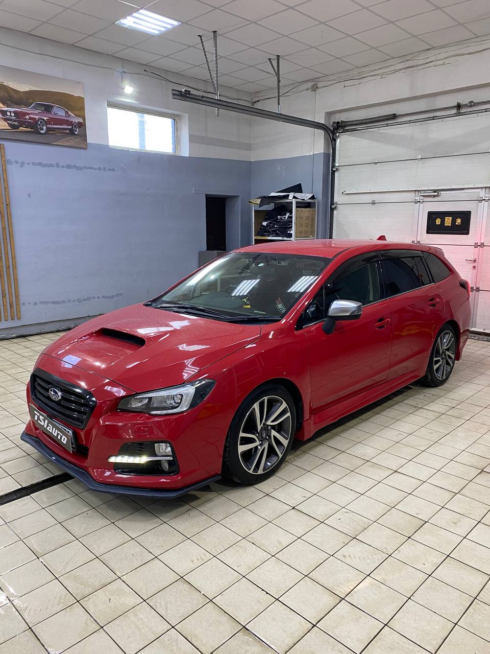 Subaru Levorg шумоизоляция арок в Красноярске